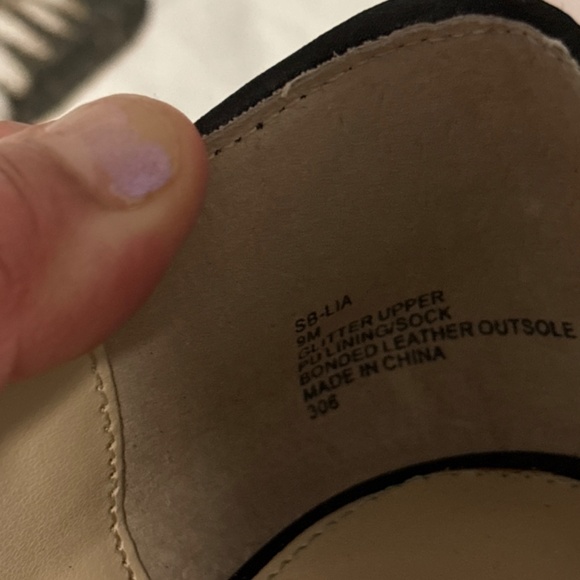 Betsey Johnson (Betsey blue) glitter flats - Picture 6 of 6